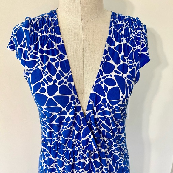 Laundry by Shelli Segal Knit Summer Print Dress, 8 - Picture 3 of 3